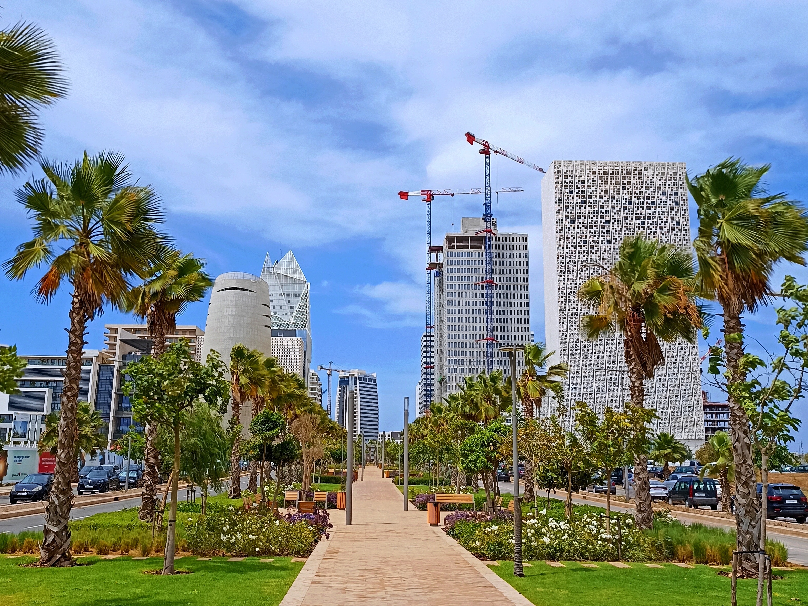 Casablanca Finance City modern business district representing Morocco development
